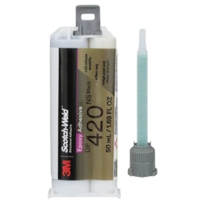 Klej epoksydowy dwuskładnikowy 3M SCOTCH-WELD DP420NS 50ml kol. czarny + dysza mieszająca 3M 