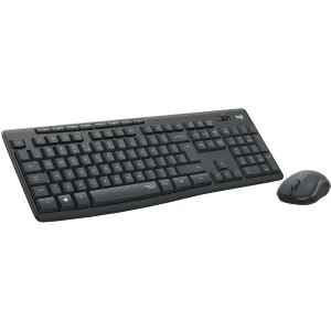 Zestaw klawiatura i myszka bezprzewodowy LOGITECH MK-295 kol. grafitowy US 920-009800
