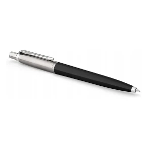 Długopis olejowy automatyczny PARKER JOTTER Bond Street Black CT kol. obudowy czarny wkład niebieski pudełko ozdobne 1953184 + GRAWER