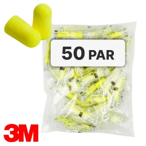 Zatyczki przeciwhałasowe douszne 3M E-A-R Soft Yellow Neons ES-01-001 34dB kol. żółty neonowy 50 par [1989201 / 7100111802]