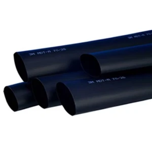 Rurka termokurczliwa średniościenna 3M MDT-A Ø26mm/Ø70mm x 1m kol. czarny