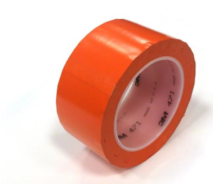 Taśma oznaczeniowa winylowa 3M 471 50mm x 33m x 0,14mm kol. pomarańczowy 515763