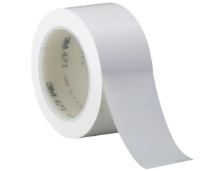 Taśma oznaczeniowa winylowa 3M 471 50mm x 33m x 0,14mm kol. biały 471BIA50