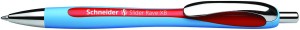 Długopis olejowy automatyczny SCHNEIDER SLIDER Rave kol. czerwony kol. obudowy niebiesko-czerwony XB SR132502