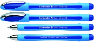 Długopis olejowy zwykły SCHNEIDER SLIDER Memo kol. niebieski kol. obudowy niebieski XB SR150203
