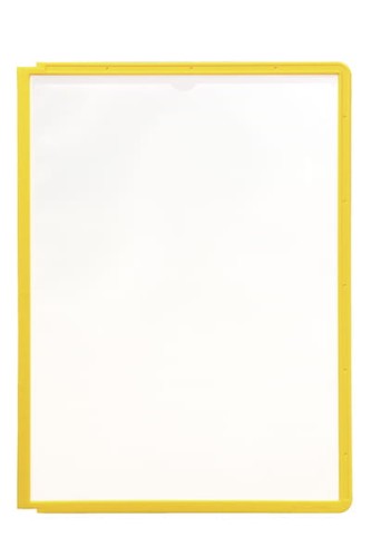 654.8400_Panele informacyjne (kolorowe ramki) DURABLE 5606 -04 żółty.jpg
