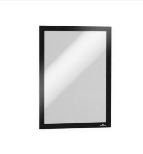Ramka prezentacyjna magnetyczna A4 DURABLE DURAFRAME kol. czarny 2 szt. 487201