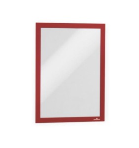 Ramka prezentacyjna magnetyczna A4 DURABLE DURAFRAME kol. czerwony 2 szt. 487203