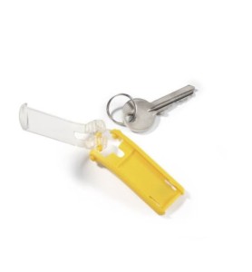 Zawieszka do kluczy DURABLE mix kolorów 6 szt. 195700