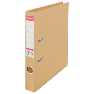 Segregator z mechanizmem A4 50mm ESSELTE No1 Power PP kol. kawowy 218690