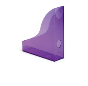 Pojemnik na katalogi A4 DURABLE BASIC tworzywo kol. fioletowy transparentny 1701712992