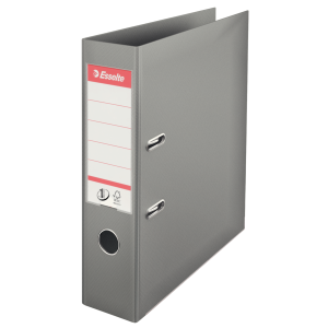 Segregator z mechanizmem A4 75mm ESSELTE No1 Power PP kol. szary 811380