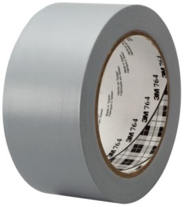 Taśma oznaczeniowa winylowa 3M 764 50mm x 33m x 0,13mm kol. szary 800124