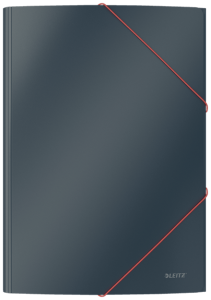 Teczka z gumką A4 LEITZ COSY karton kol. szary 30020089