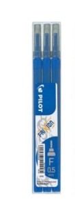 Wkład do cienkopisu kulkowego PILOT FRIXION POINT wymazywalny kol. niebieski 0,25mm 3 szt. PIBLS-FRP5-L