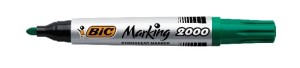 Marker permanentny BIC MARKING 2000 końcówka okrągła 1,7mm kol. zielony 999729