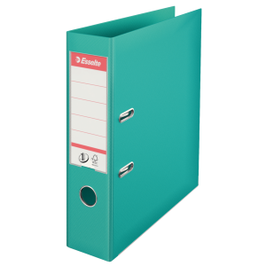 Segregator z mechanizmem A4 75mm ESSELTE No1 Power PP kol. turkusowy 811550