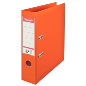 Segregator z mechanizmem A4 75mm ESSELTE No1 Power PP kol. pomarańczowy 811340