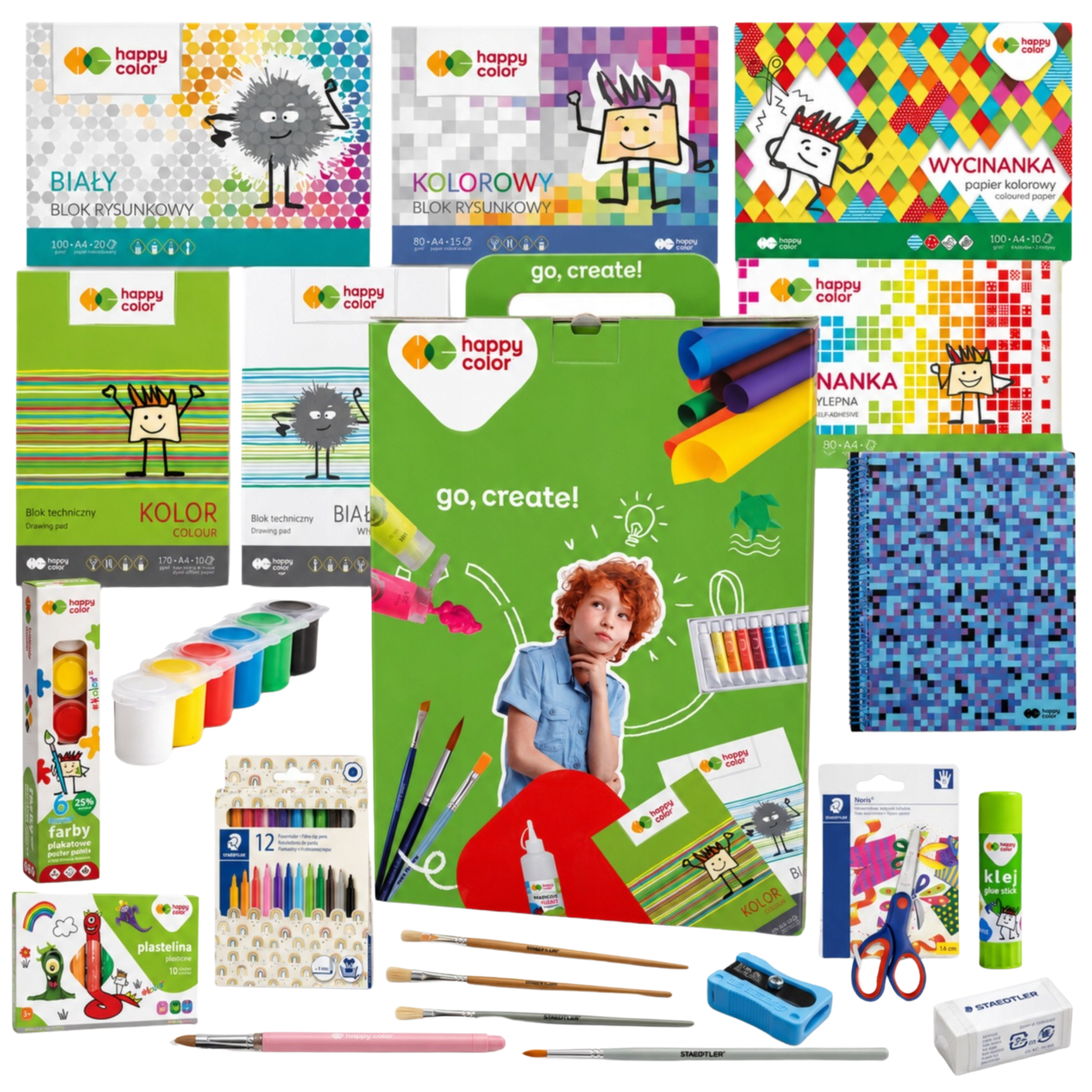 Wyprawka szkolna Happy Color PREMIUM KIDS XXL dla dziecka
