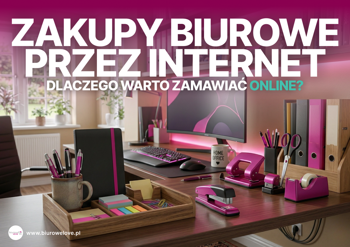 Zakupy biurowe przez Internet – dlaczego warto zamawiać online z dostawą pod same drzwi?
