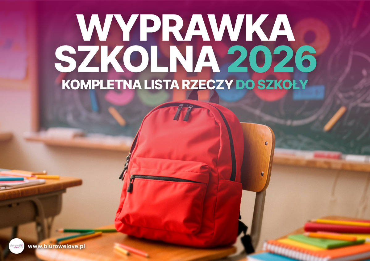 Wyprawka szkolna 2026 – kompletna lista rzeczy do szkoły